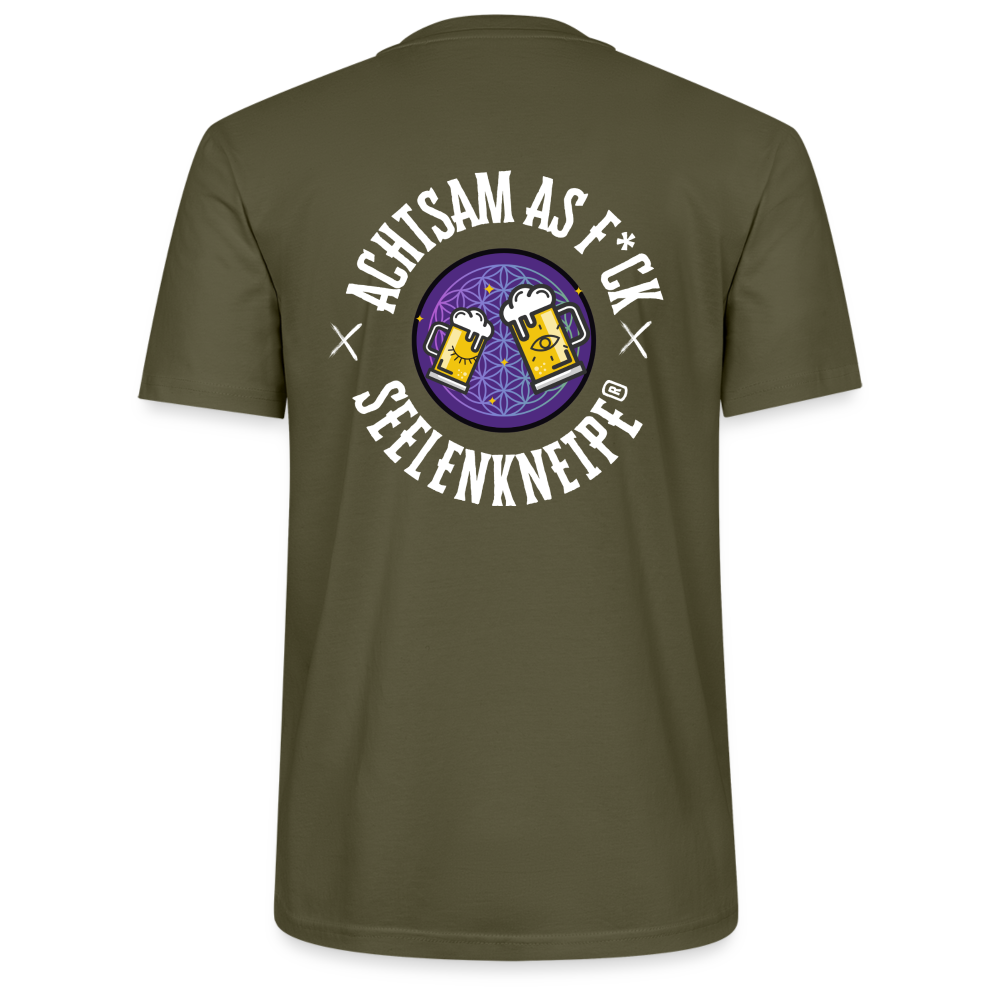 Achtsam as F*ck - Unisex - Bunt - Khaki