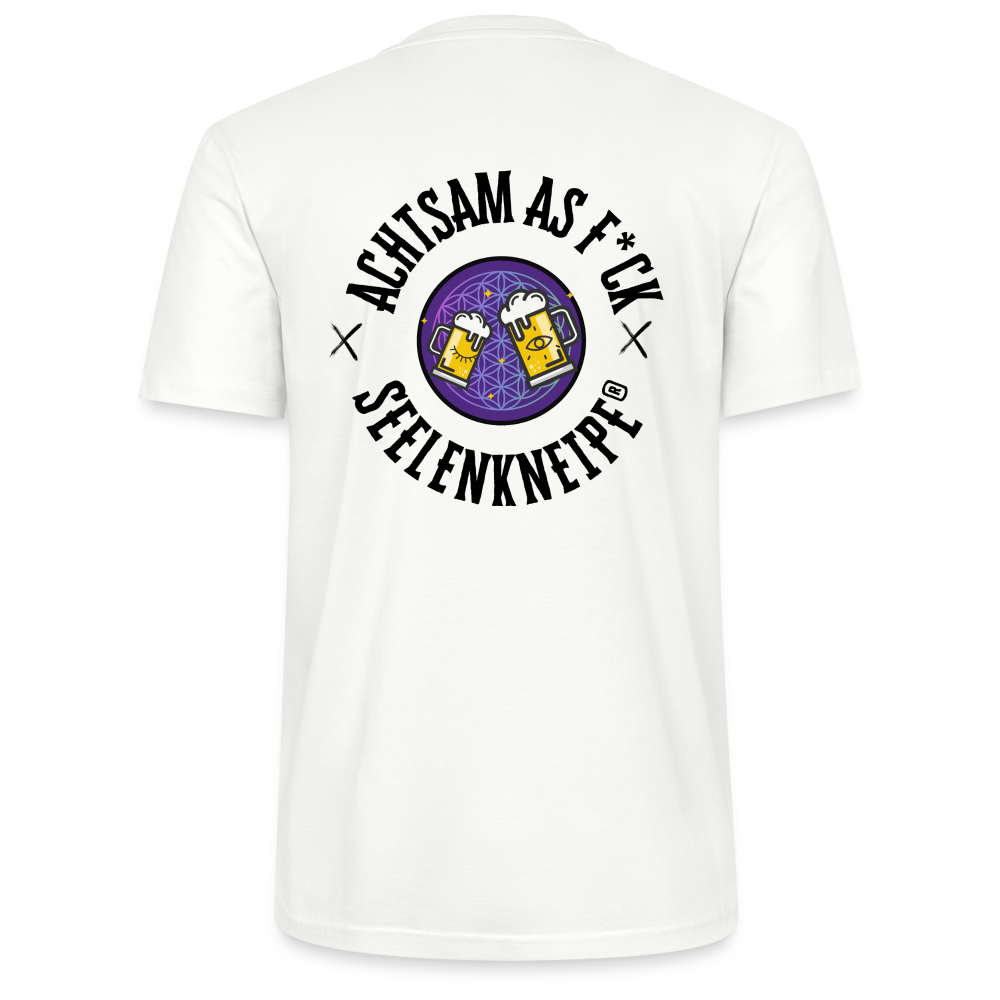 Achtsam as F*ck - Unisex - Weiß - Weiß