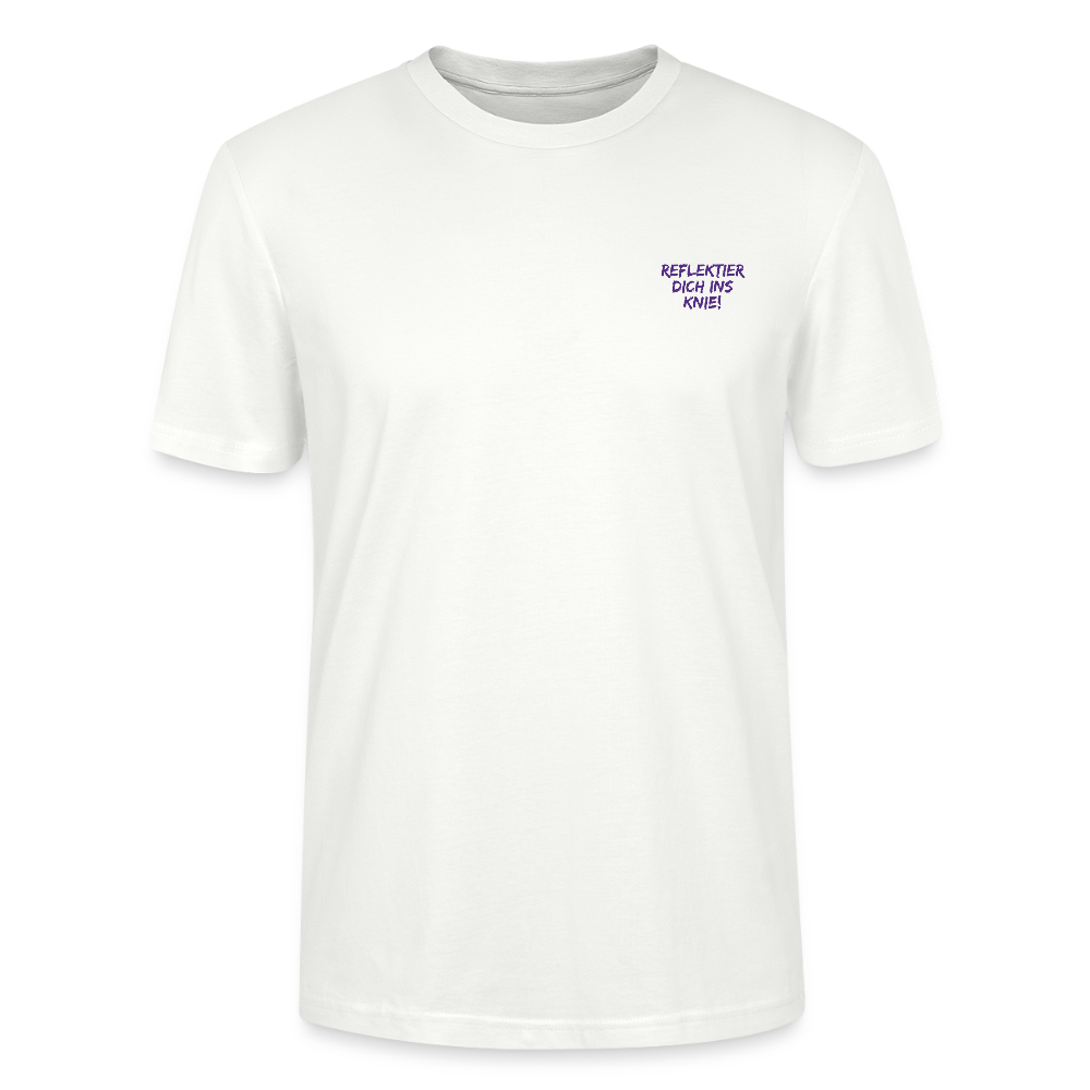 Reflektier dich ins Knie 2.0 - white - Unisex - Weiß