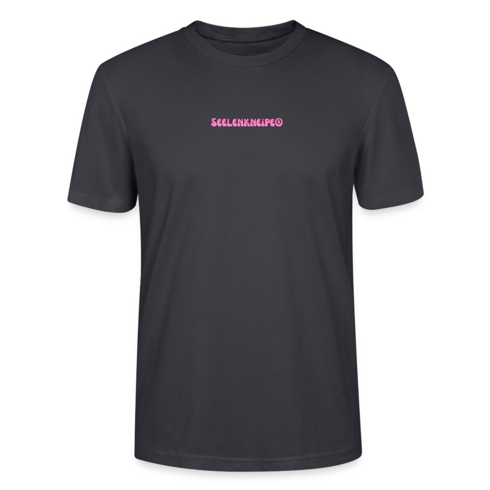 Reflektier dich ins Knie - Unisex - Pink - Dunkles Graublau