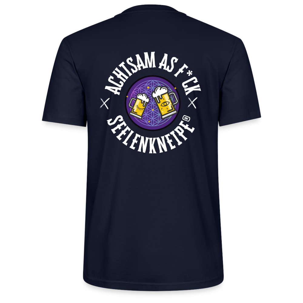 Achtsam as F*ck - Unisex - Bunt - Navy